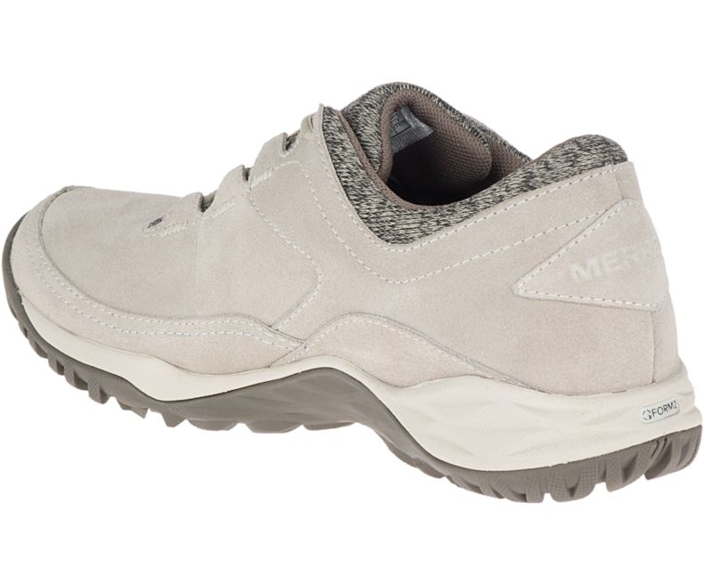 Merrell Addison Lær Vanntette Q2 Fritidssko Dame Beige | 42720W-1CB
