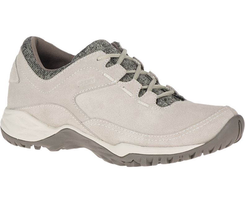 Merrell Addison Lær Vanntette Q2 Fritidssko Dame Beige | 42720W-1CB