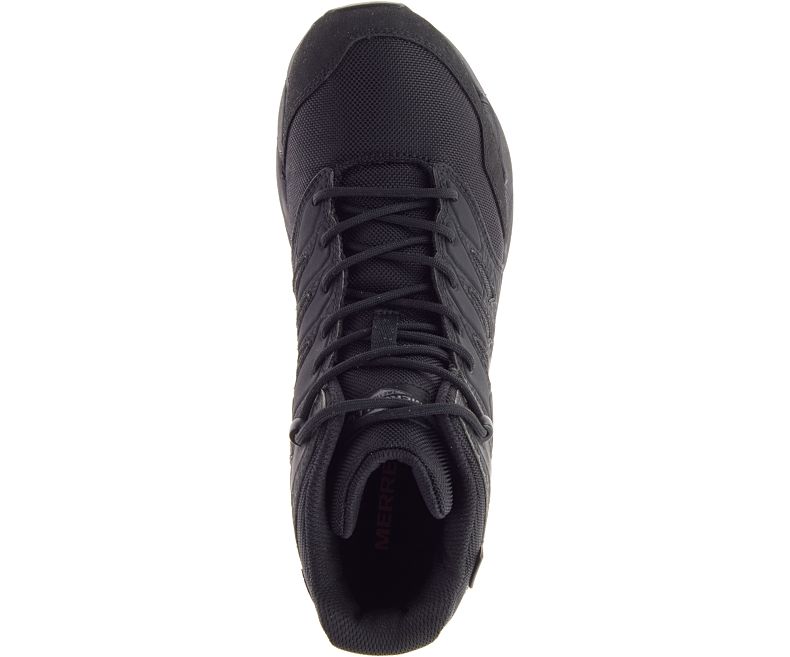 Merrell Agility Peak Mid Tactical Vanntette Shoe Gåsko Herre Svarte | 40840M-2WB