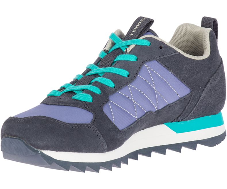 Merrell Alpine Sneaker Joggesko Dame Lilla Turkis | 39576W-1SP