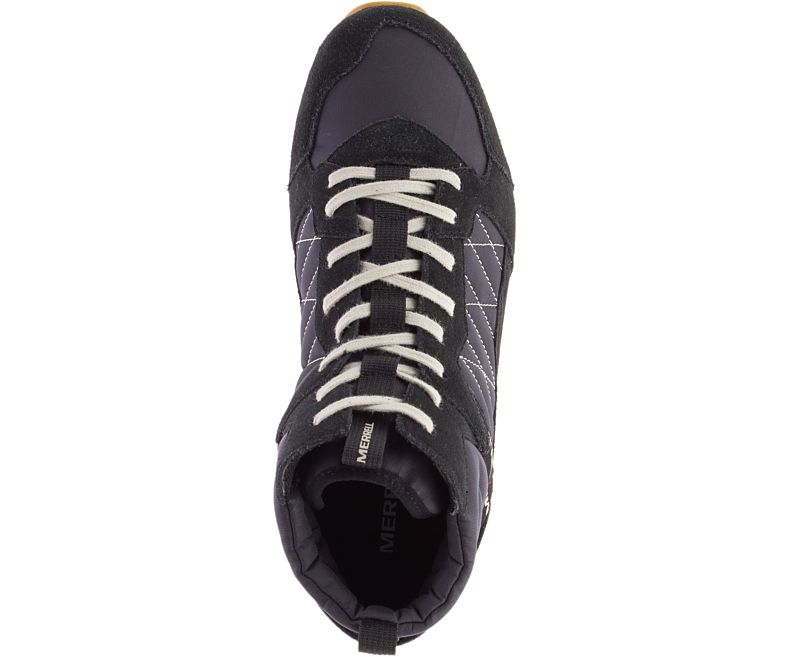 Merrell Alpine Sneaker Mid Joggesko Herre Svarte | 39590M-2SA