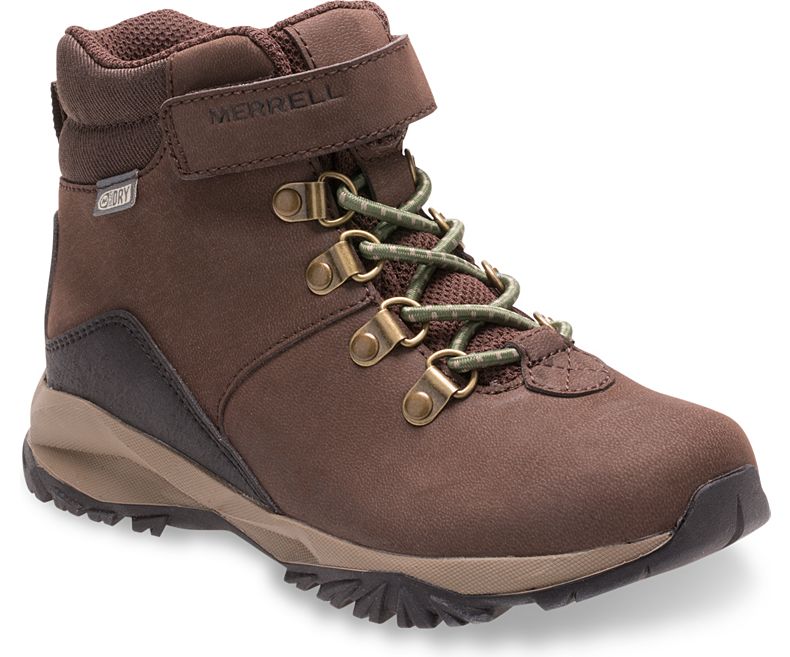 Merrell Alpine Vanntette Boot Støvler Barn Brune | 26977K-2BB
