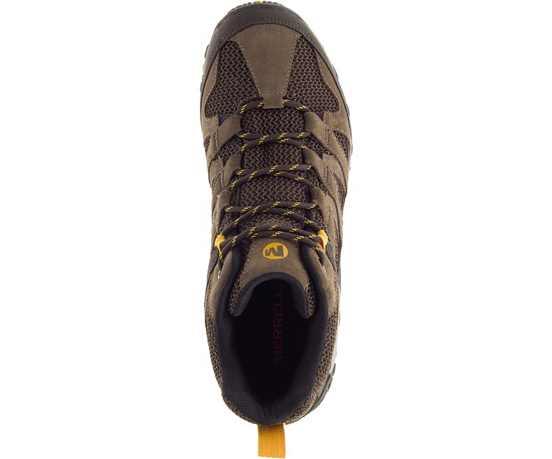 Merrell Alverstone Mid Vanntette Brede Bredde Gåsko Herre Brune | 35662M-2WB