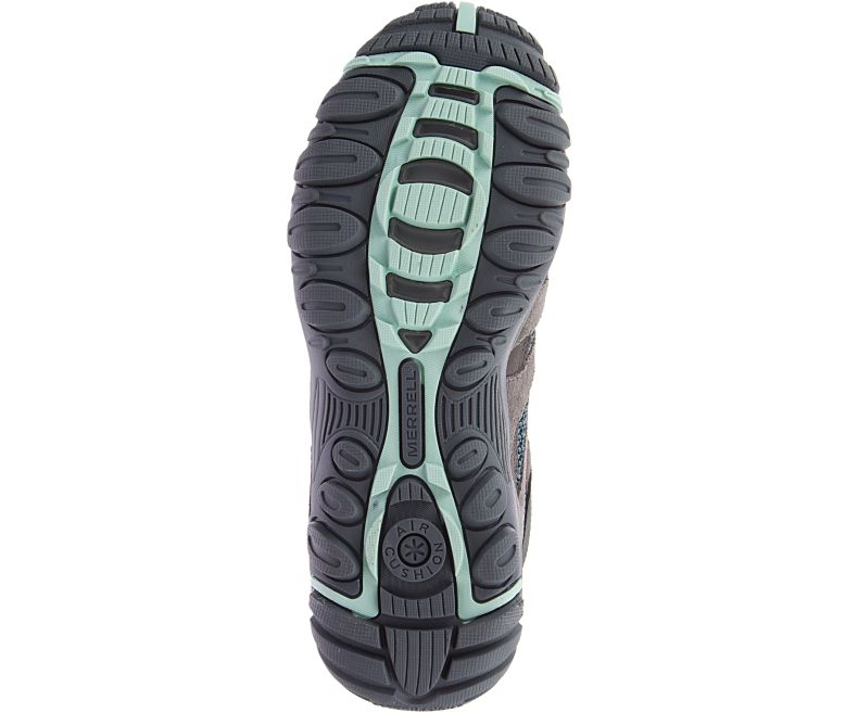 Merrell Alverstone Mid Vanntette Fjellsko Dame Dyp Grå | 35663W-1HD