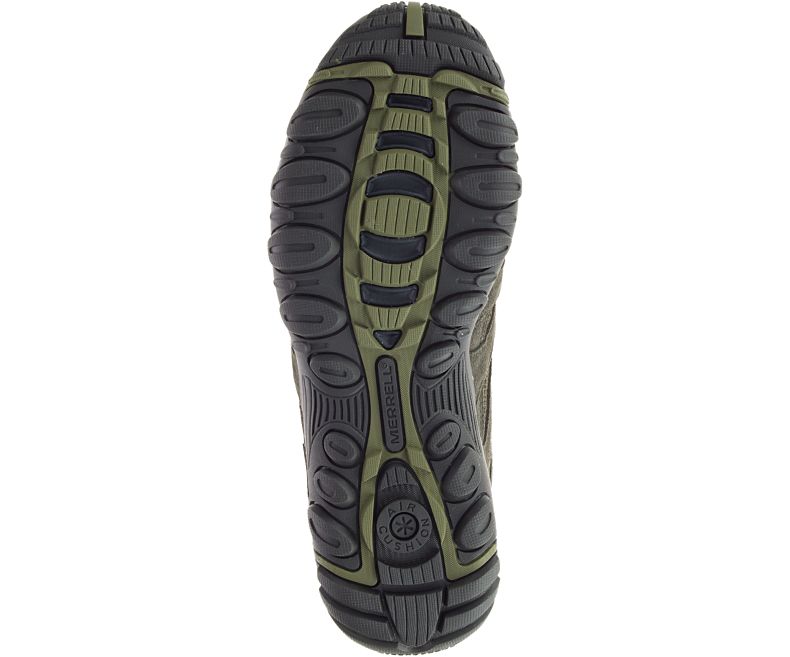 Merrell Alverstone Mid Vanntette Gåsko Herre Olivengrønne | 35661M-2WO