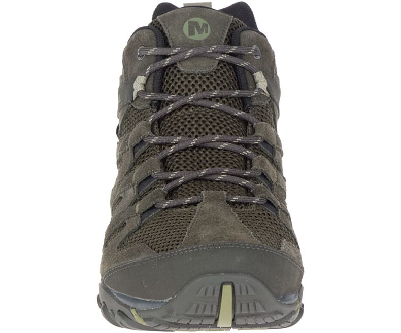 Merrell Alverstone Mid Vanntette Gåsko Herre Olivengrønne | 35661M-2WO
