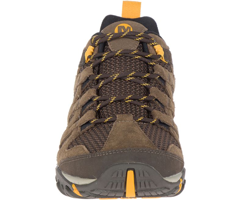 Merrell Alverstone Vanntette Brede Bredde Fjellsko Herre Brune | 35668M-2HB