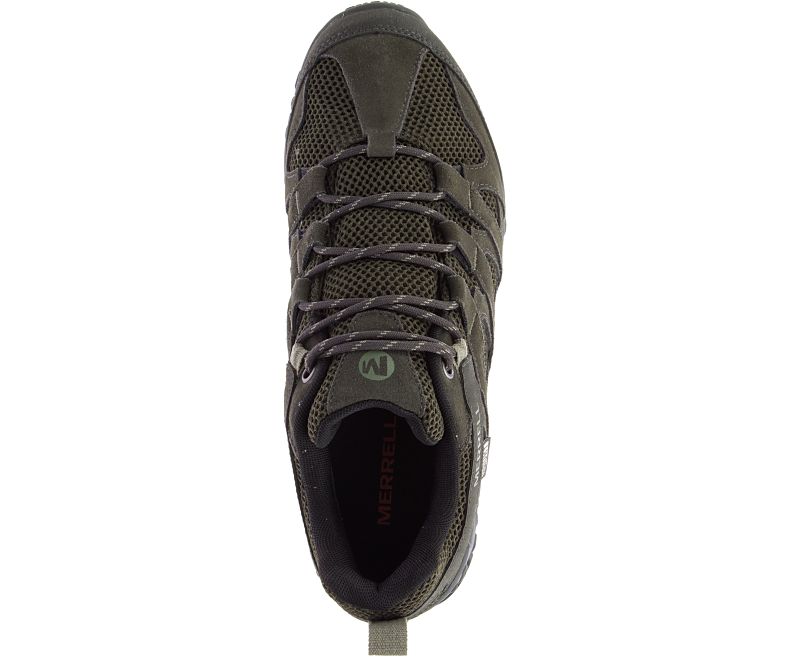 Merrell Alverstone Vanntette Fjellsko Herre Olivengrønne | 35664M-2HO