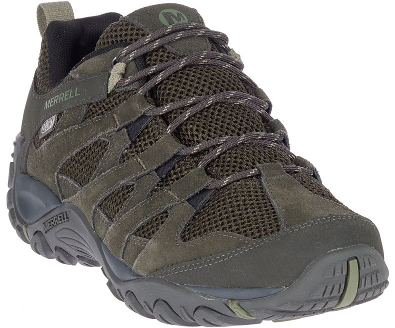 Merrell Alverstone Vanntette Fjellsko Herre Olivengrønne | 35664M-2HO