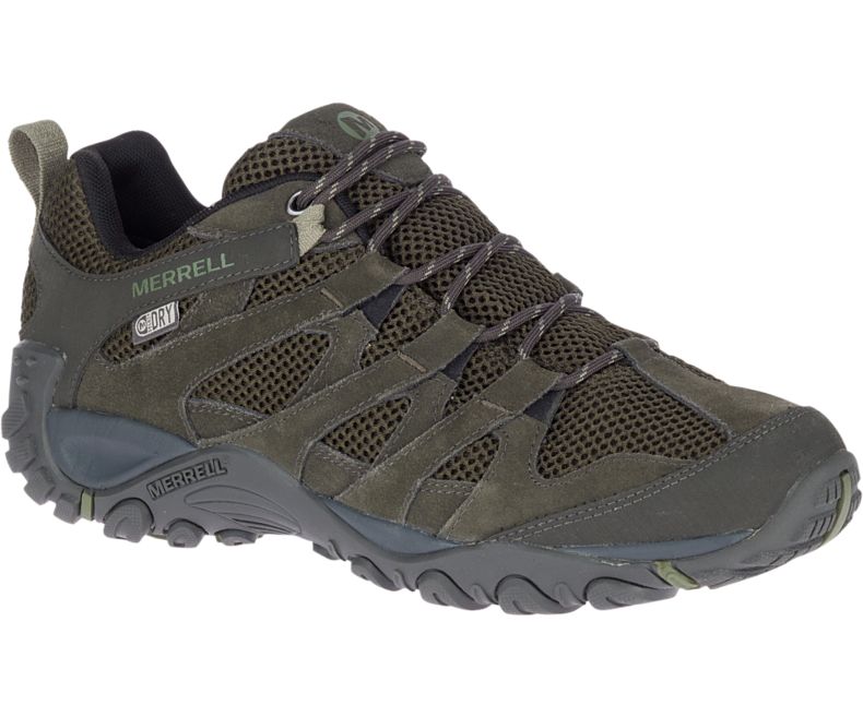 Merrell Alverstone Vanntette Fjellsko Herre Olivengrønne | 35664M-2HO