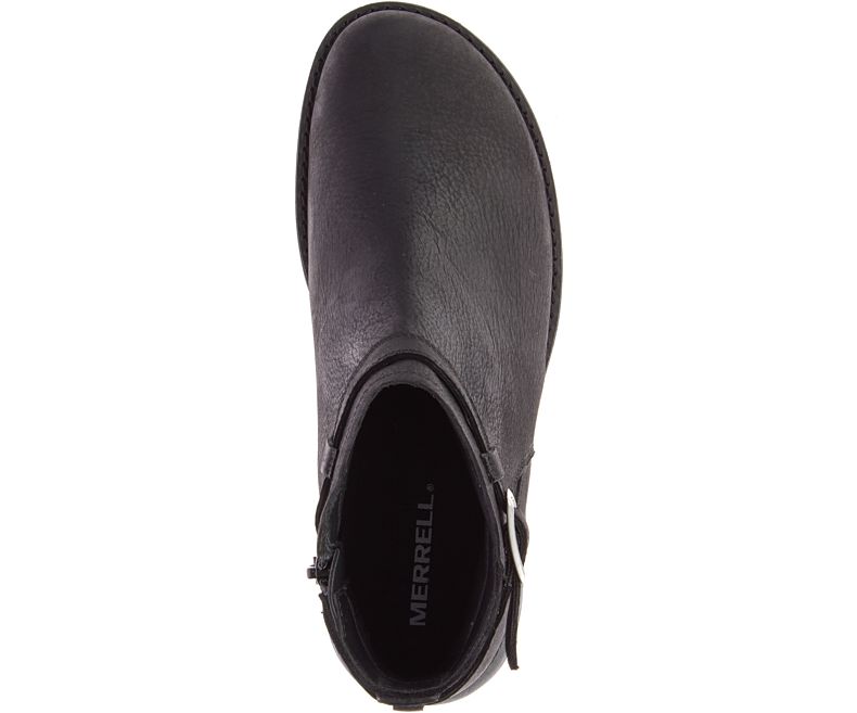 Merrell Andover Bluff Vanntette Støvler Dame Svarte | 40984W-1BB