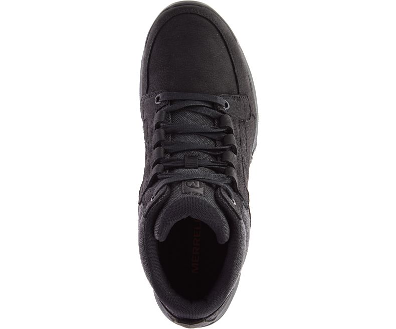 Merrell Anvik Pace Mid Vanntette Fjellsko Herre Svarte | 41391M-2HB