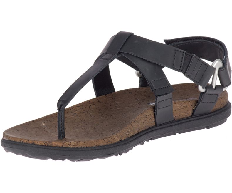Merrell Around Town Chey T Reima Sandaler Dame Svarte | 36400W-1SB