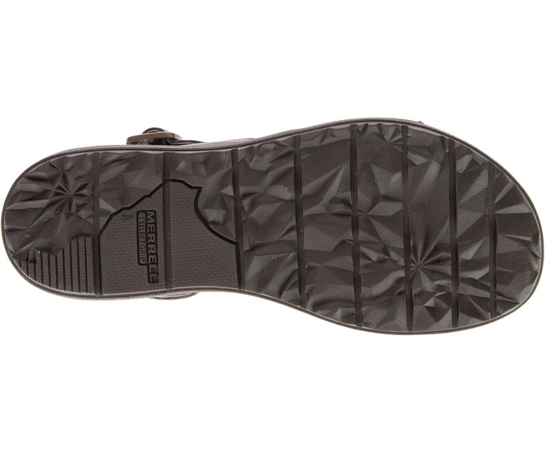 Merrell Around Town Luxe Backstrap Sandaler Dame Brune | 35746W-1SB