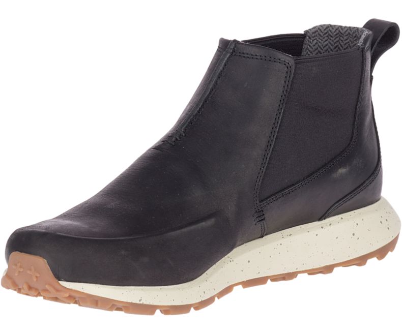 Merrell Ashford Chelsea Joggesko Herre Svarte | 41109M-2SB