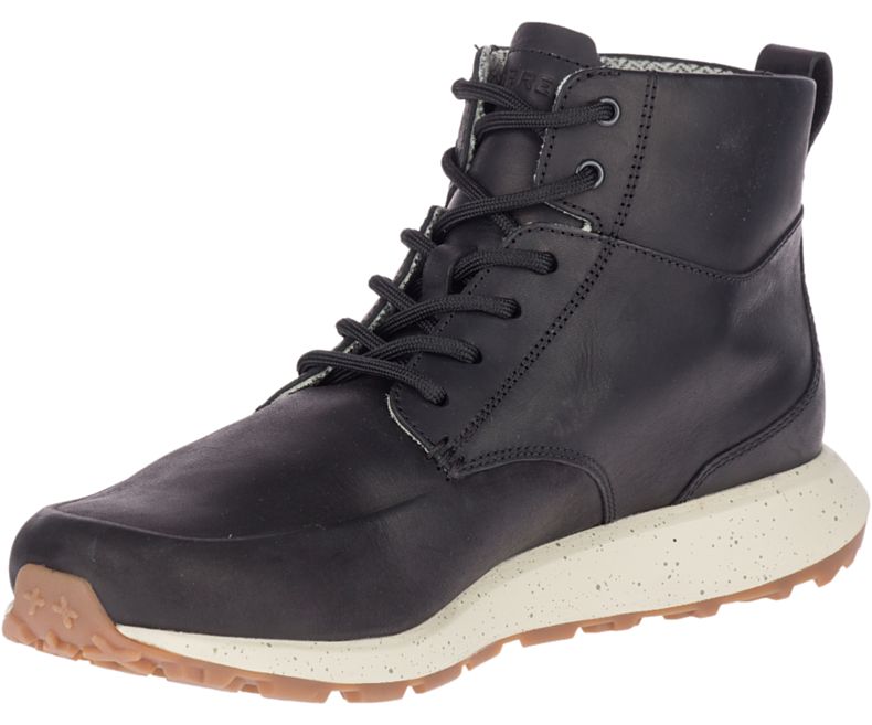 Merrell Ashford Chukka Joggesko Herre Svarte | 41108M-2SB