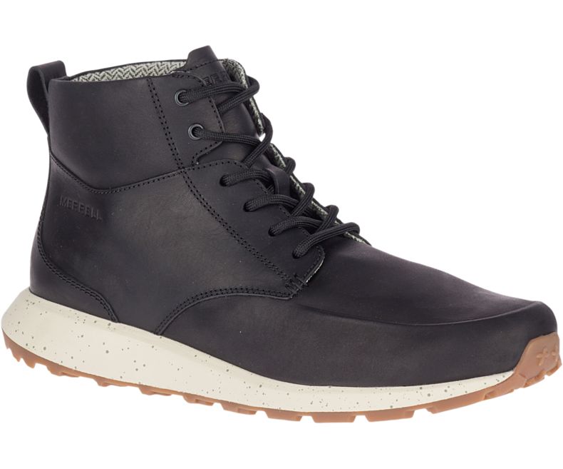Merrell Ashford Chukka Joggesko Herre Svarte | 41108M-2SB