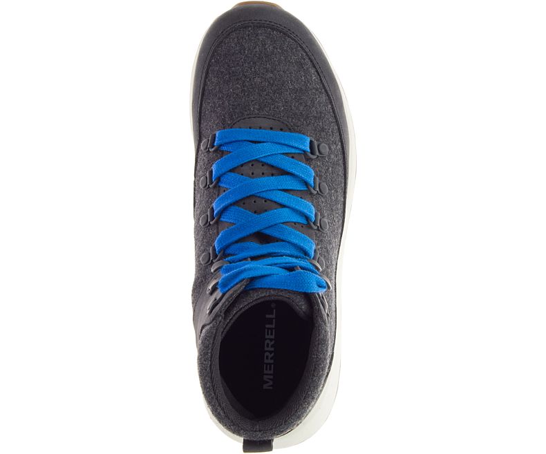 Merrell Ashford Classic Chukka Joggesko Dame Svarte | 40974W-1SB