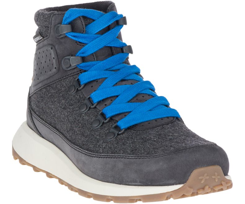 Merrell Ashford Classic Chukka Joggesko Dame Svarte | 40974W-1SB