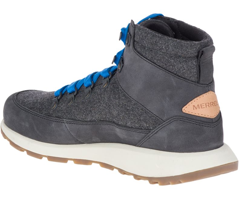 Merrell Ashford Classic Chukka Joggesko Dame Svarte | 40974W-1SB