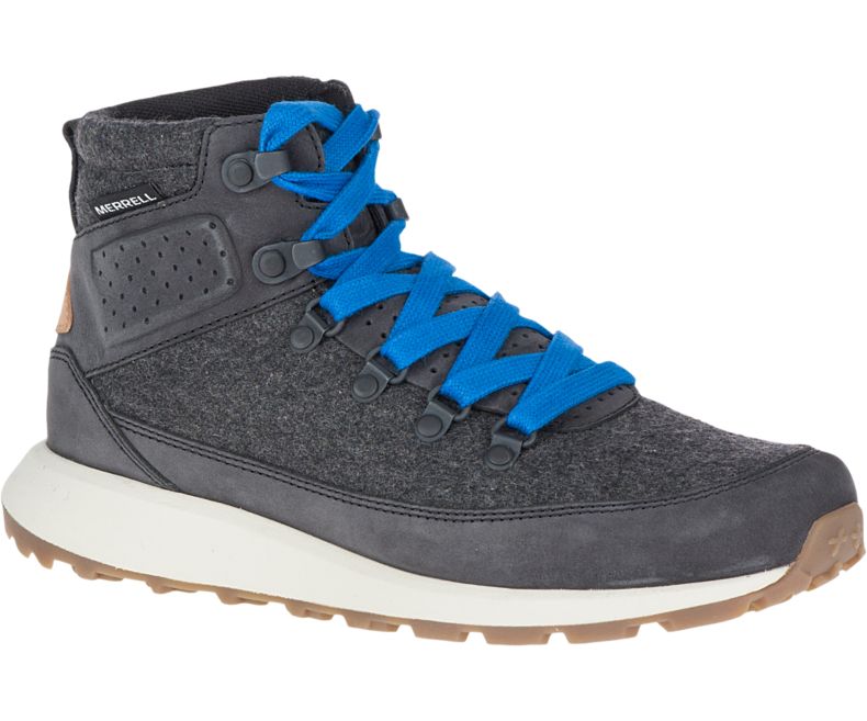 Merrell Ashford Classic Chukka Joggesko Dame Svarte | 40974W-1SB