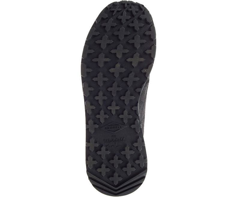 Merrell Ashford Classic Chukka Lær Joggesko Herre Svarte | 41104M-2SB
