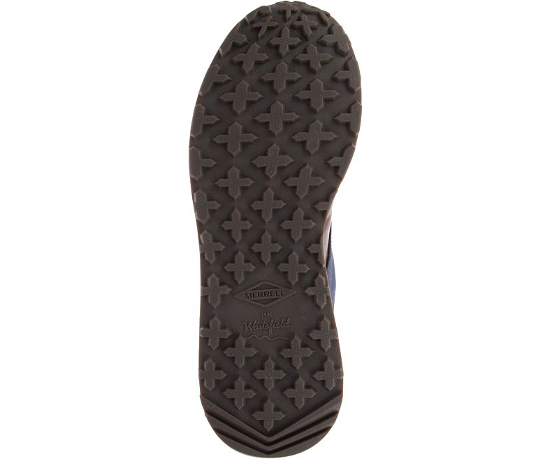 Merrell Ashford Mid Canvas Joggesko Herre Brune | 41107M-2SB