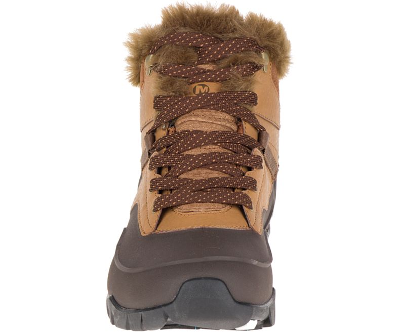 Merrell Aurora 6 Ice+ Vanntette Vinterstøvler Dame Brune | 26941W-1IB