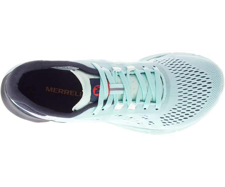 Merrell Bare Access Flex 2 E -Mesh Løpesko Dame Lyse Turkis Rød | 36365W-1RL