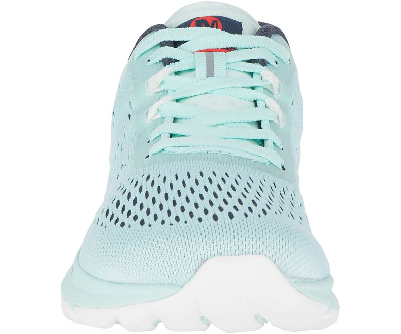 Merrell Bare Access Flex 2 E -Mesh Løpesko Dame Lyse Turkis Rød | 36365W-1RL