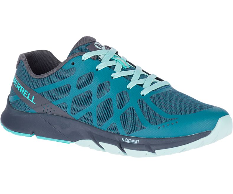 Merrell Bare Access Flex 2 Joggesko Dame Turkis | 36366W-1ST