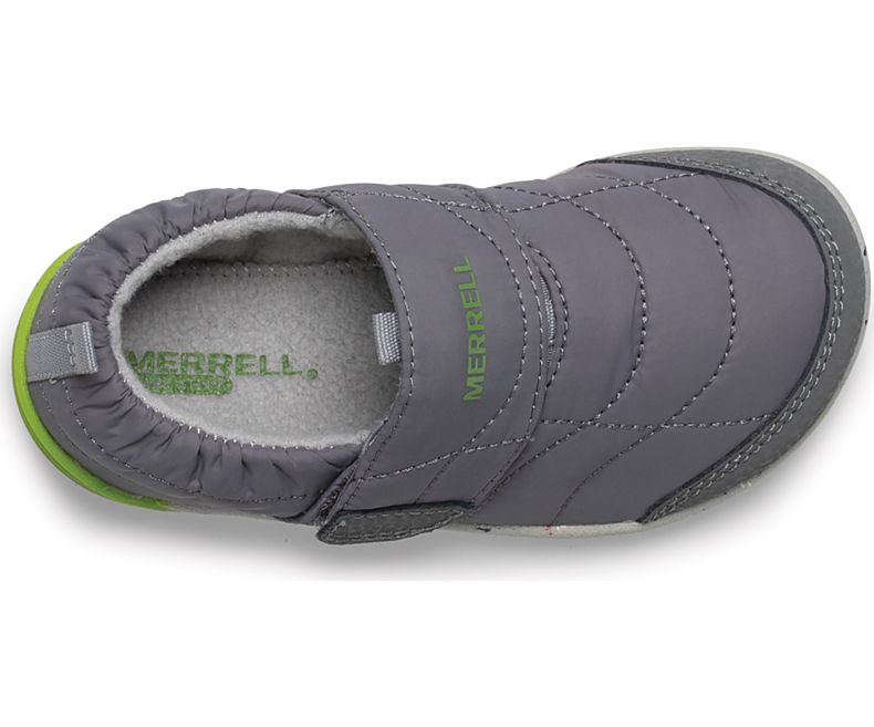 Merrell Bare Steps® Hut Moc Fritidssko Barn Grå Grønn | 40861B-1CG