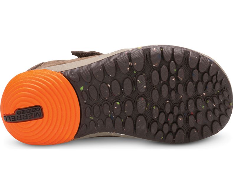 Merrell Bare Steps® Sneaker Fritidssko Barn Brune | 34559B-1CB