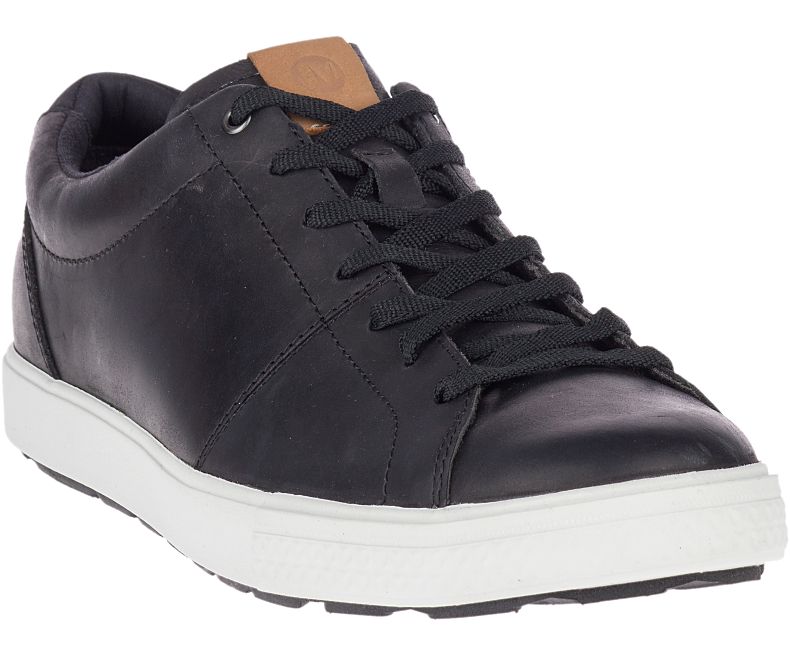 Merrell Barkley Capture Fritidssko Herre Svarte | 41112M-2CB