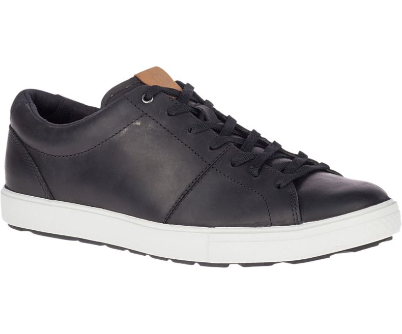 Merrell Barkley Capture Fritidssko Herre Svarte | 41112M-2CB