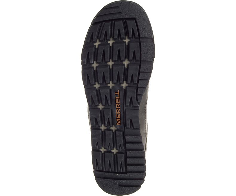 Merrell Burnt Rocked Lær Fritidssko Herre Olivengrønne | 35660M-2CO