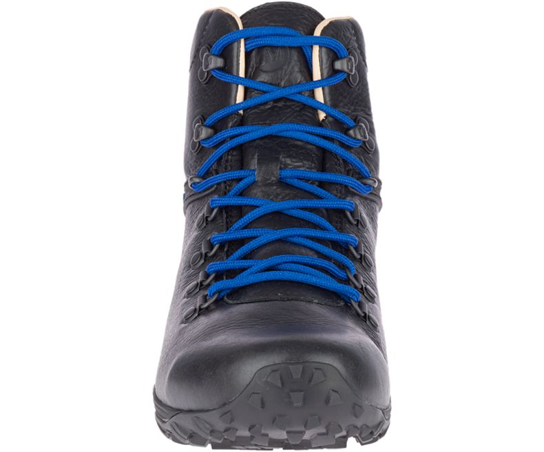Merrell Chameleon 7 Bison Mid Fjellsko Herre Svarte Blå | 41491M-2HB