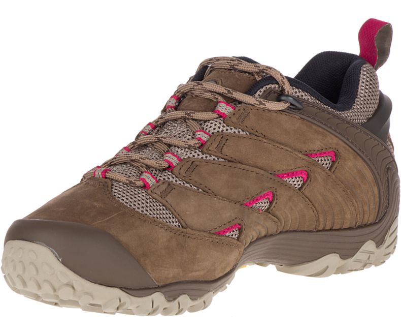 Merrell Chameleon 7 Fjellsko Dame Brune | 30690W-1HB