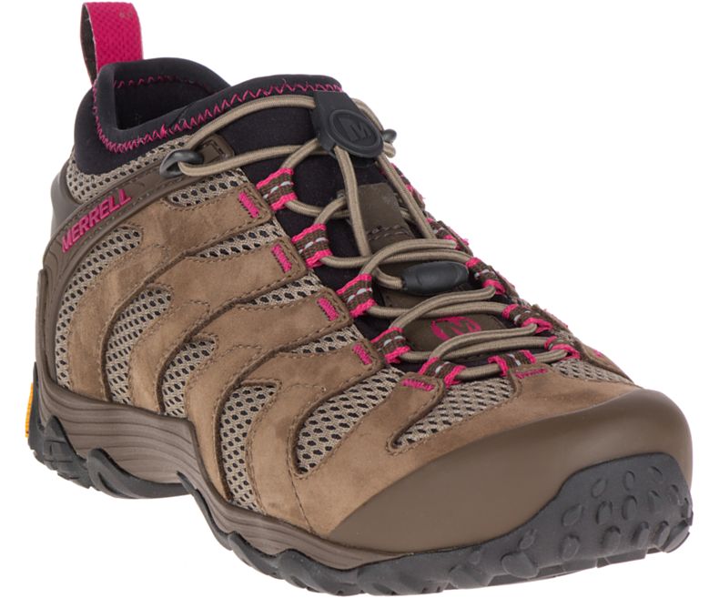 Merrell Chameleon 7 Stretch Fjellsko Dame Brune | 32437W-1HB
