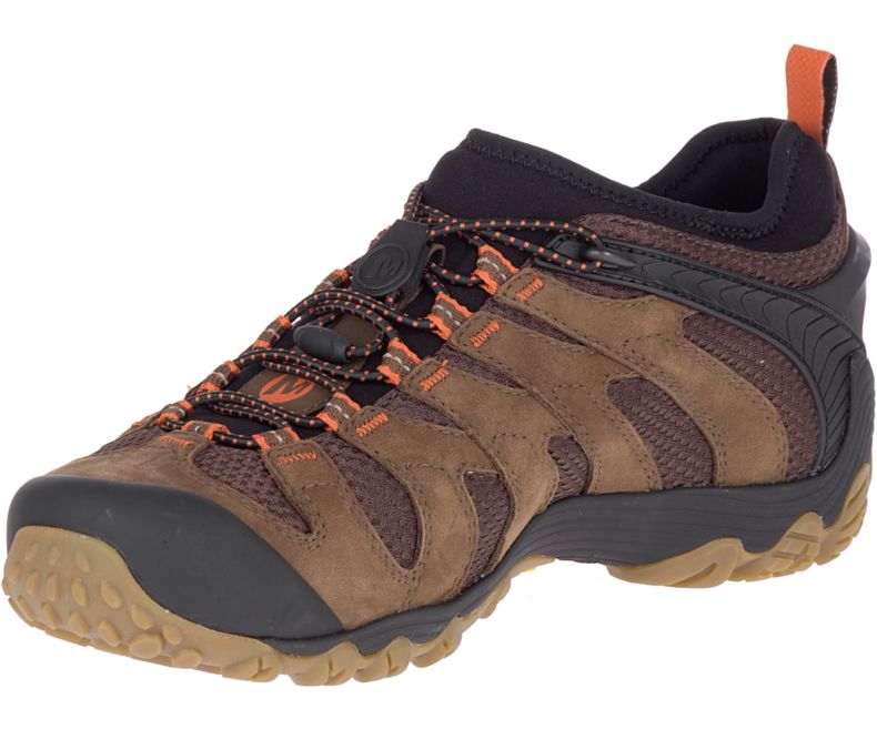 Merrell Chameleon 7 Stretch Fjellsko Herre Mørke Brune | 37514M-2HD