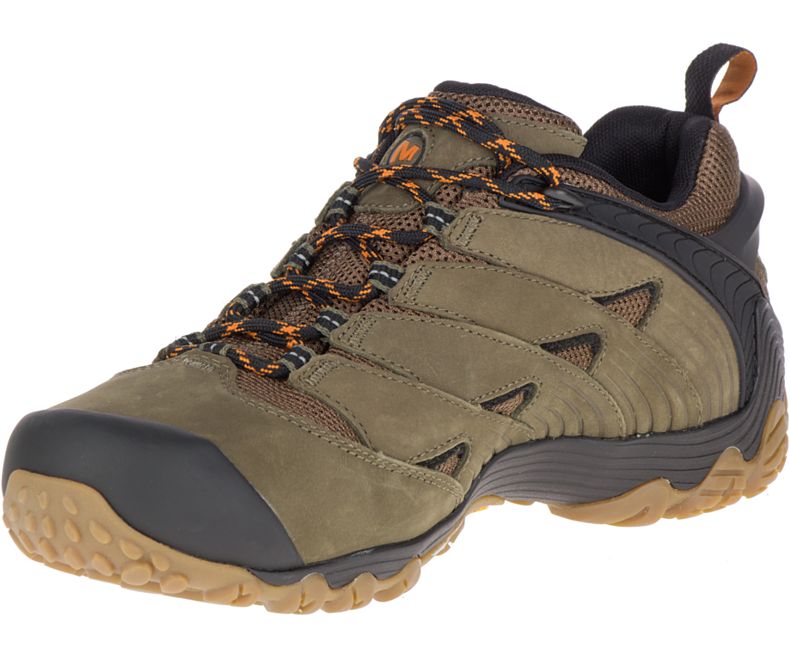 Merrell Chameleon 7 Vanntette Fjellsko Herre Olivengrønne | 30688M-2HO