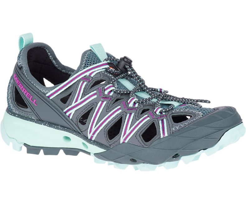 Merrell Choprock Shandal Gåsko Dame Blå | 36341W-1WA