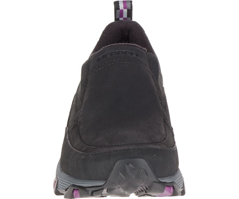 Merrell ColdPack Ice+ Moc Vanntette Brede Bredde Fritidssko Dame Svarte | 41579W-1CB