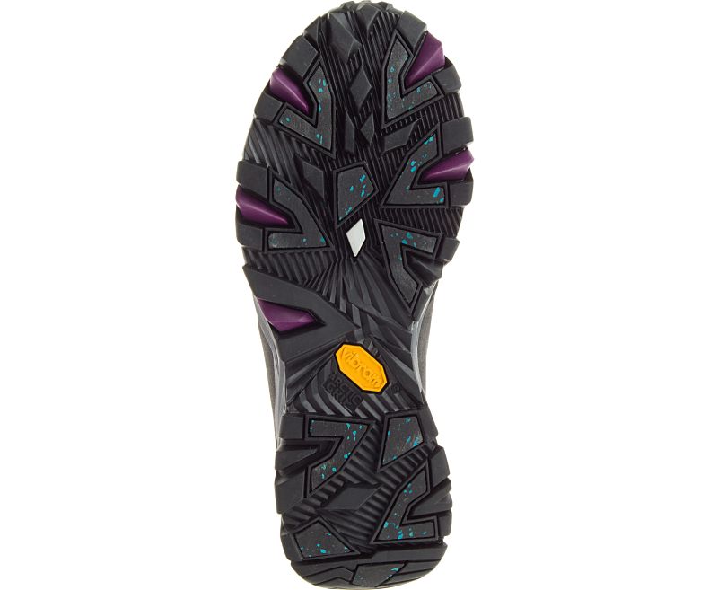 Merrell ColdPack Ice+ Moc Vanntette Brede Bredde Fjellsko Dame Svarte | 41579W-1HB