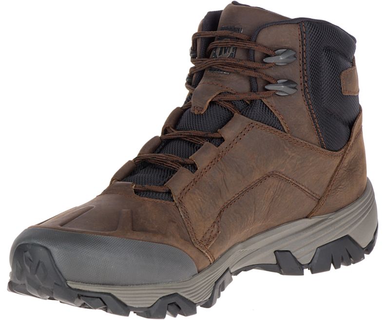 Merrell Coldpack Ice+ Mid Polar Vanntette Fjellstøvler Herre Sjokolade | 29540M-2HC