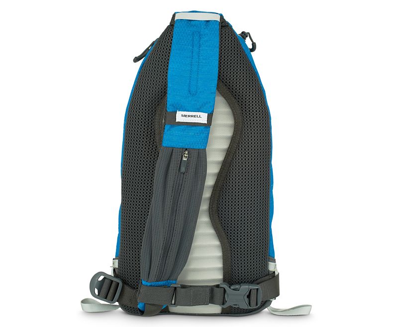 Merrell Crest 8L Sling Vesker Dame Blå | 41396U-1BA