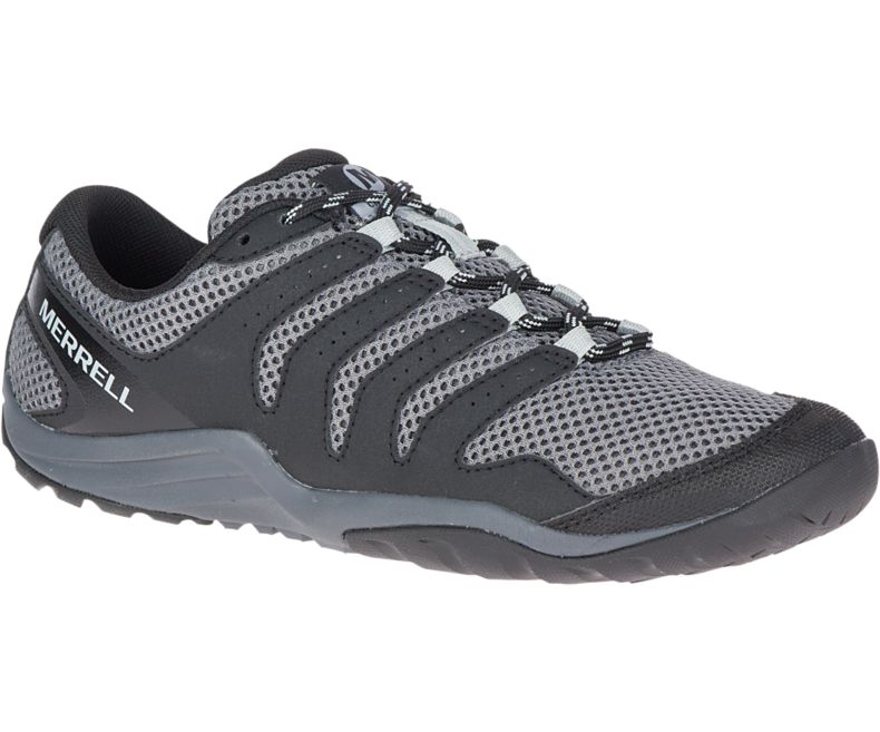 Merrell Cross Glove Barefoot Sko Dame Svarte Grå | 41502W-1BB