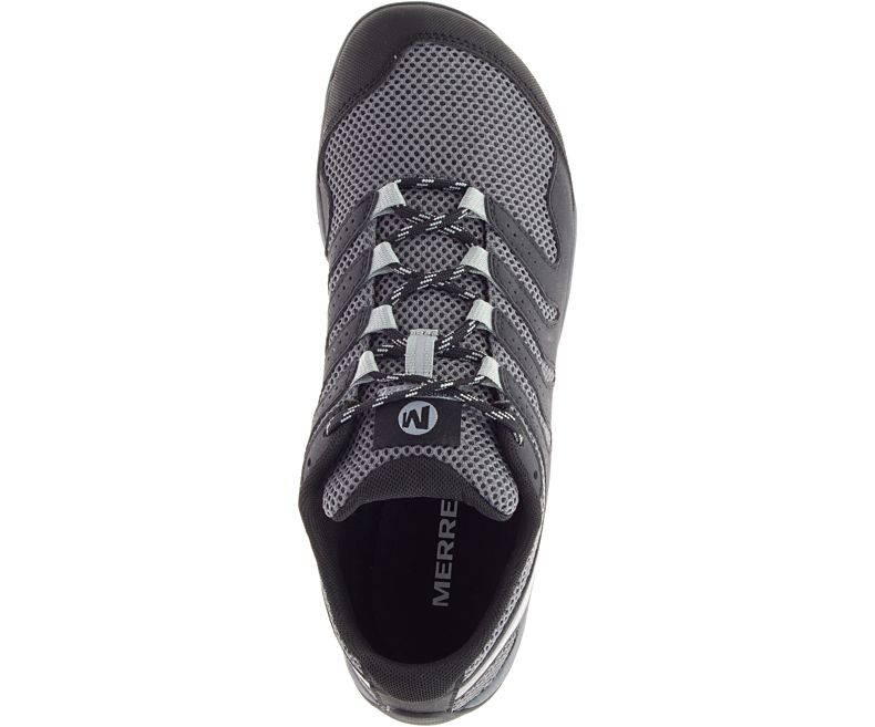 Merrell Cross Glove Barefoot Sko Herre Svarte Grå | 41503M-2BB