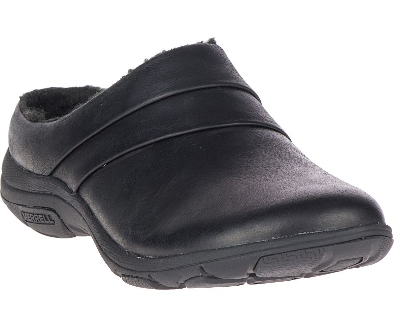 Merrell Dassie Ice Slip On Sko Dame Svarte | 41384W-1SB