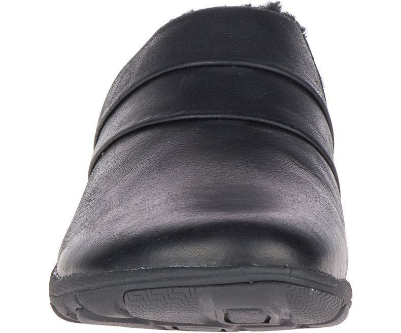 Merrell Dassie Ice Slip On Sko Dame Svarte | 41384W-1SB
